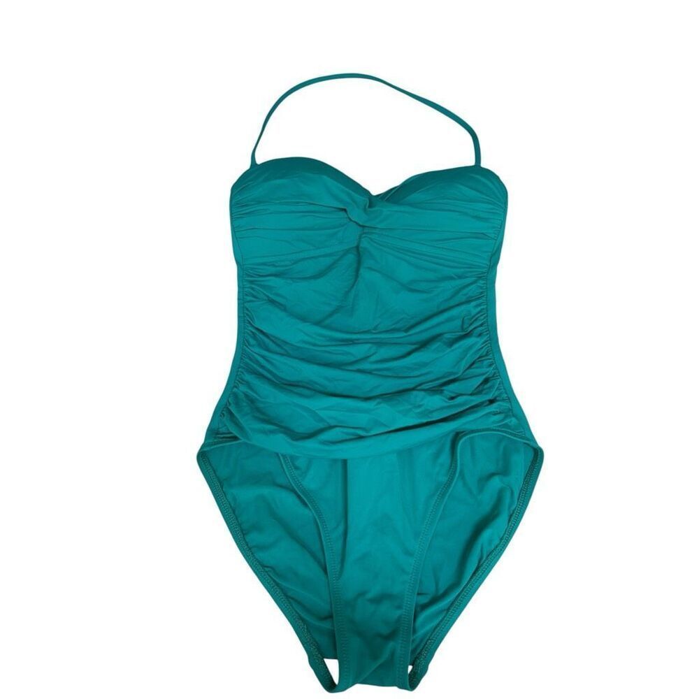 One piece women’s green slimming swimsuit size S